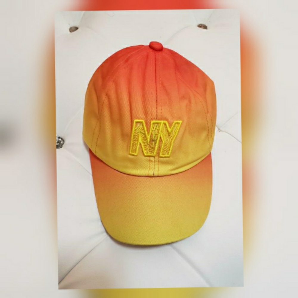 Men's  Orange casual Baseball cap